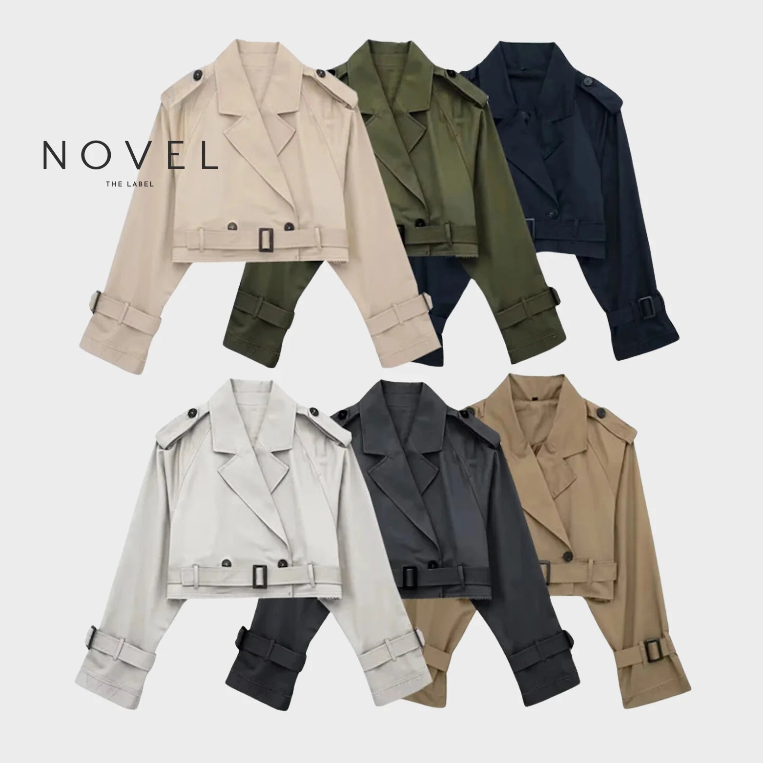 FAYE | KORTE TRENCHCOAT
